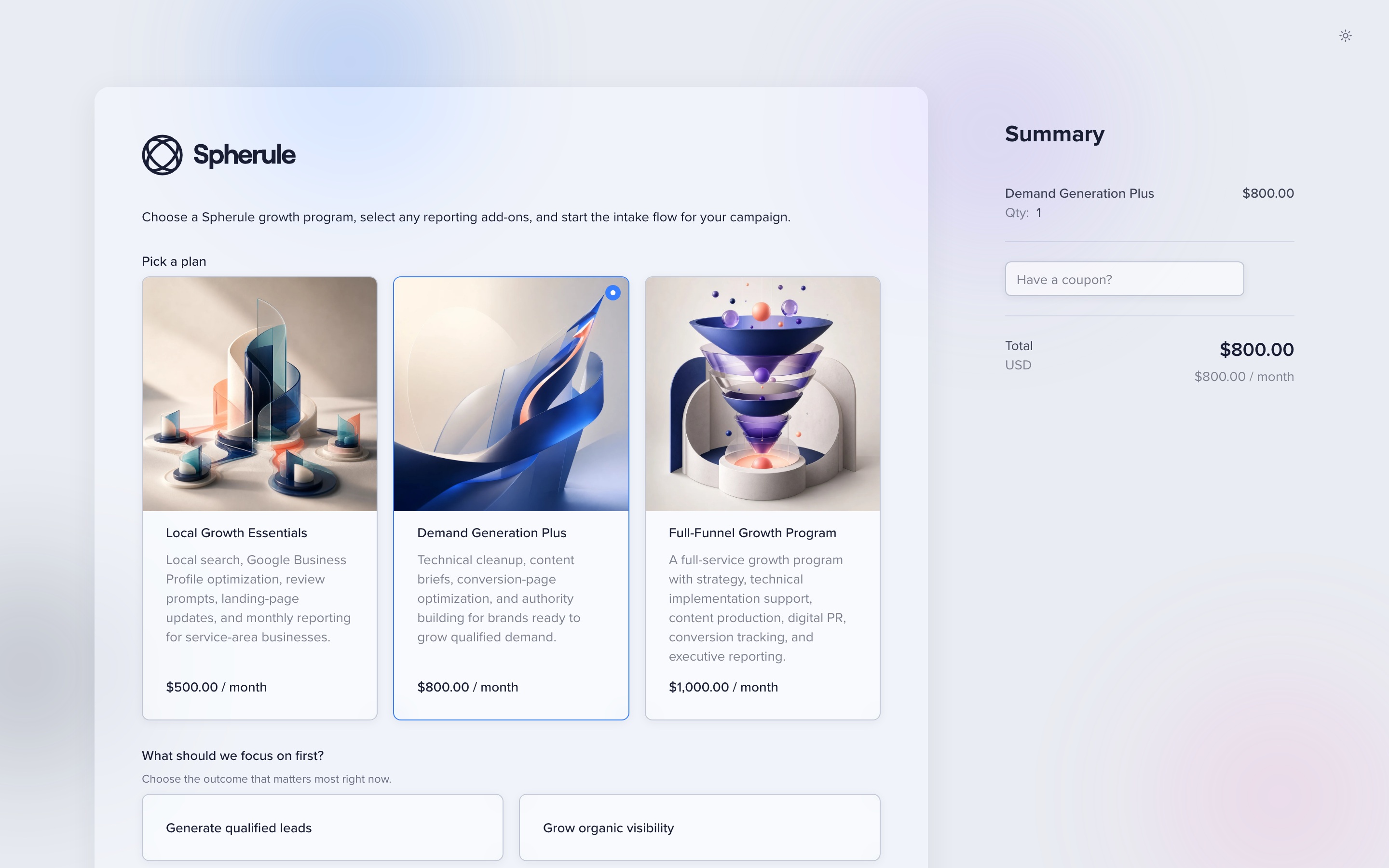 A click becomes a client