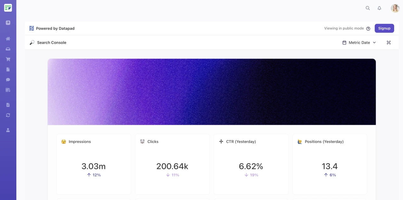 Modern Datapad Datapad Integration for Wayfront // Wayfront