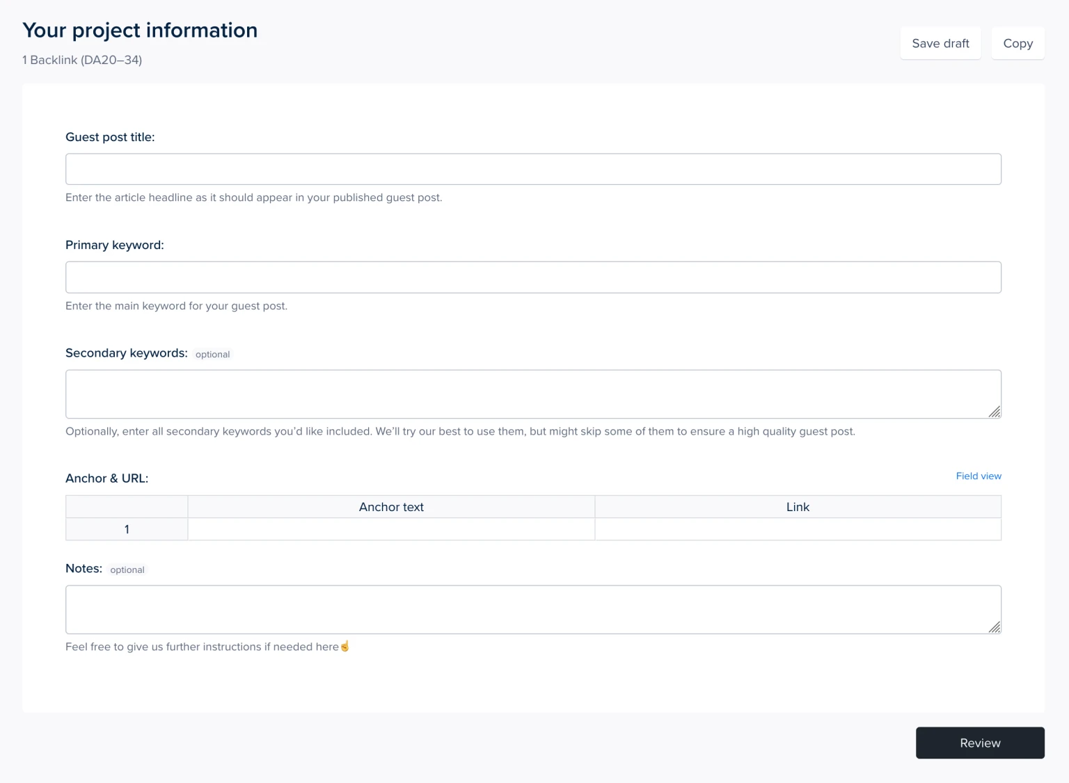 Example Technical Api Feature Intake Form Create Perfect Intake Forms: Complete Guide + Examples