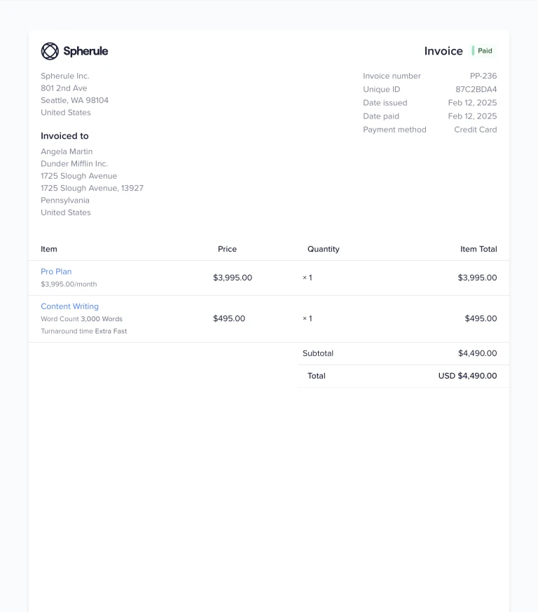 Rust Check Invoice Invoice Tracking & Payment Follow-Up Software // Wayfront